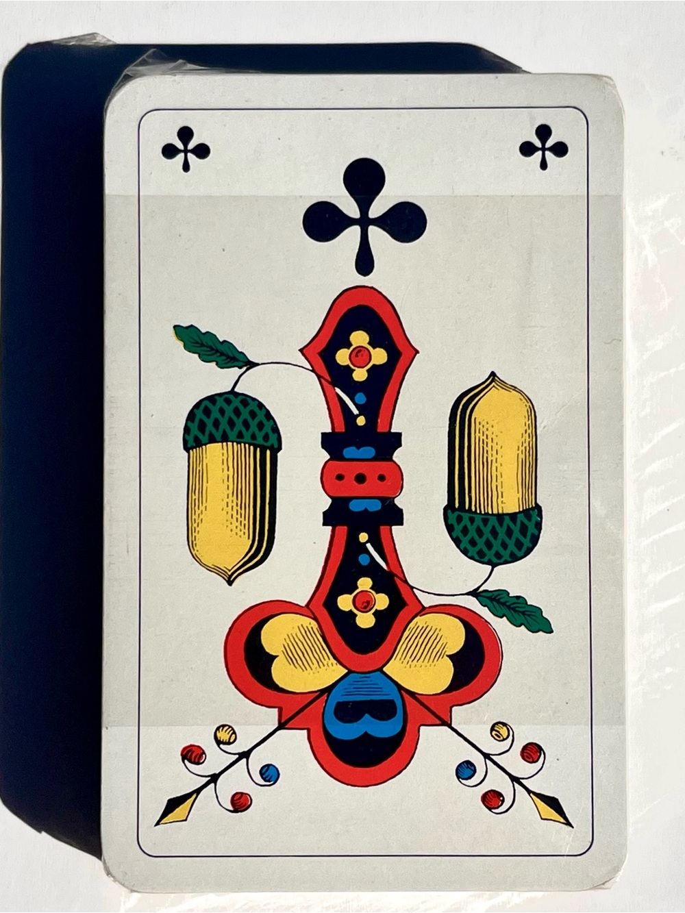 NEW Vintage Swiss Jass Playing Cards German Suited Deck in Cellophane Unbranded